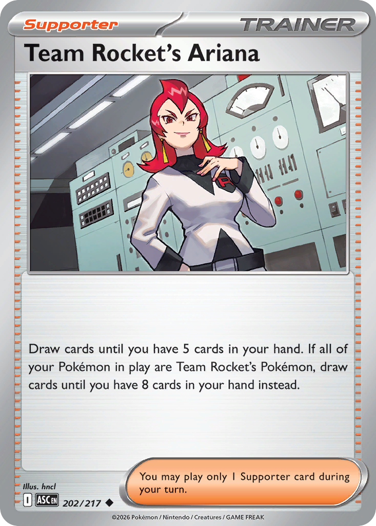 Team Rocket's Ariana (202/217) - Ascended Heroes (ASC)