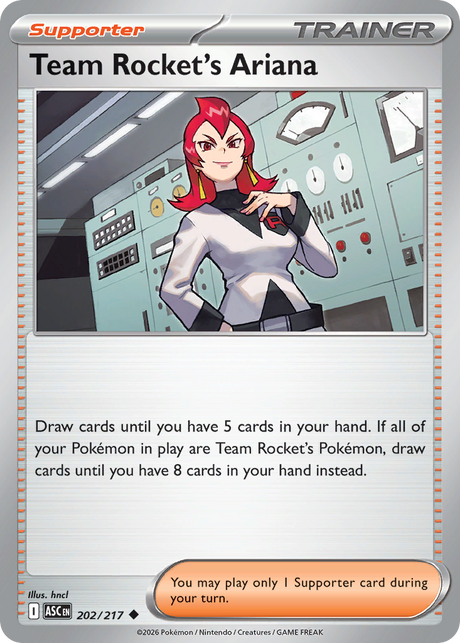 Team Rocket's Ariana (202/217) - Ascended Heroes (ASC)
