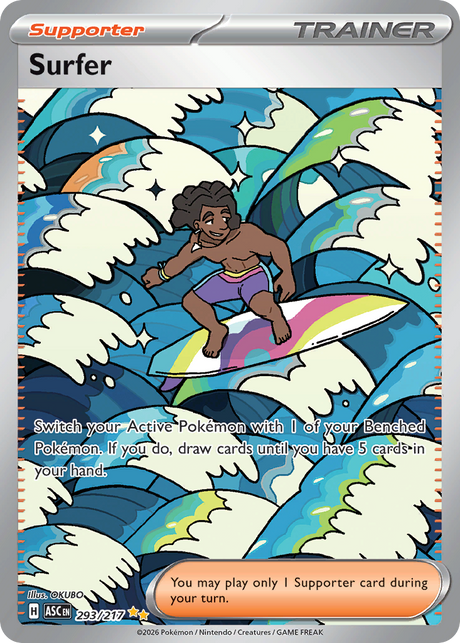 Surfer (293/217) - [Special Illustration Rare] Ascended Heroes (ASC)