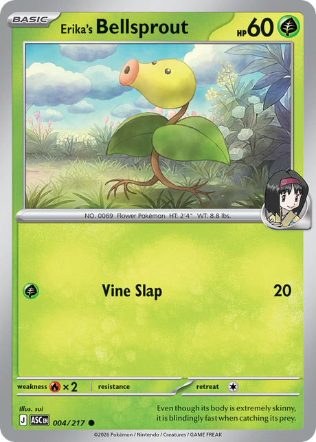 Erika's Bellsprout (4/217) - Ascended Heroes (ASC)