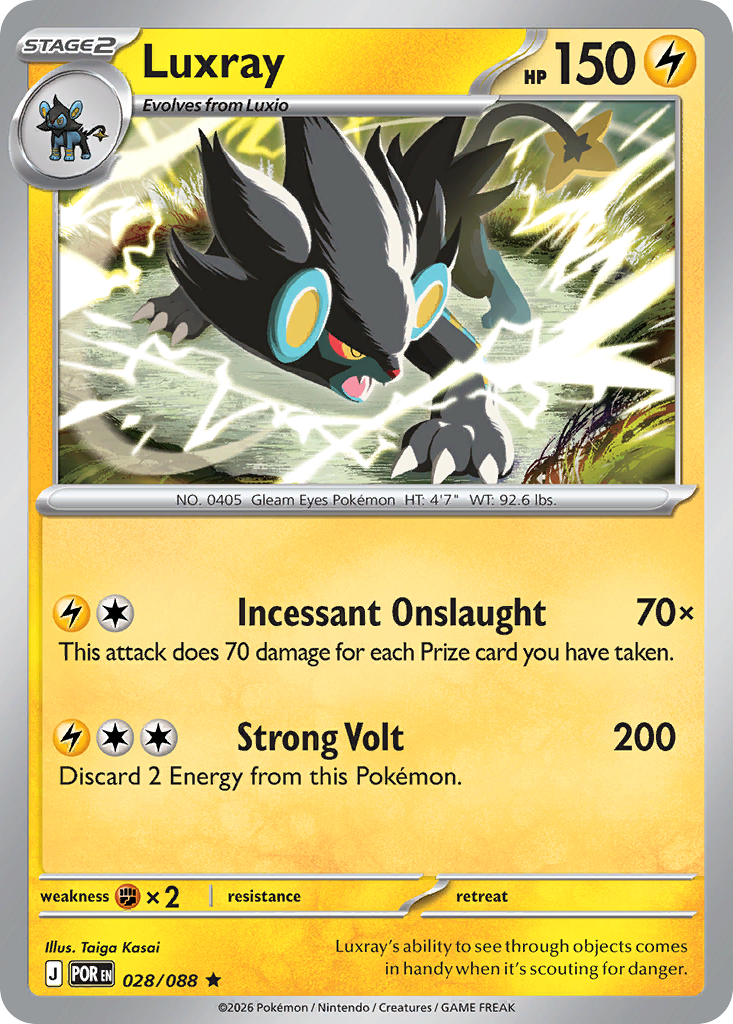 Luxray (28/88) - Perfect Order (POR)