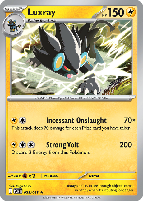 Luxray (28/88) - Perfect Order (POR)