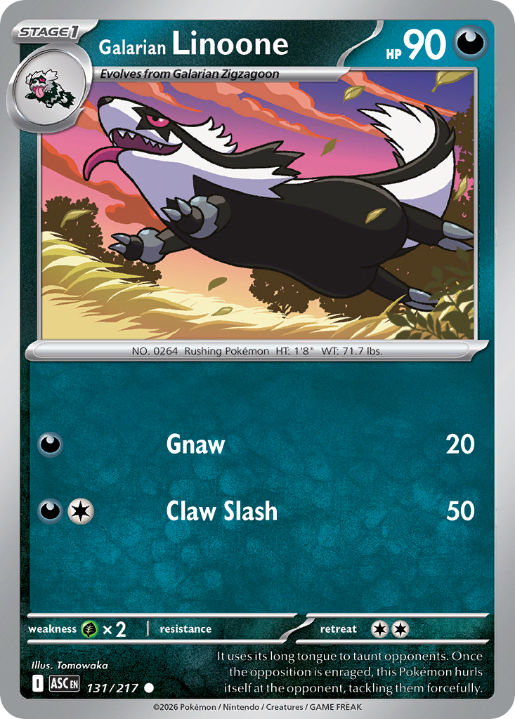 Galarian Linoone (131/217) - Ascended Heroes (ASC)