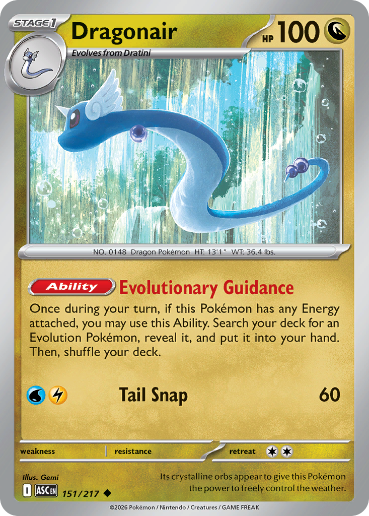 Dragonair (151/217) - Ascended Heroes (ASC)