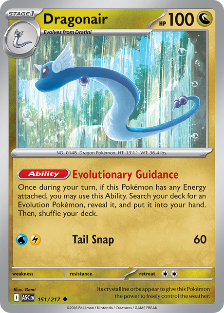 Dragonair (151/217) - Ascended Heroes (ASC)