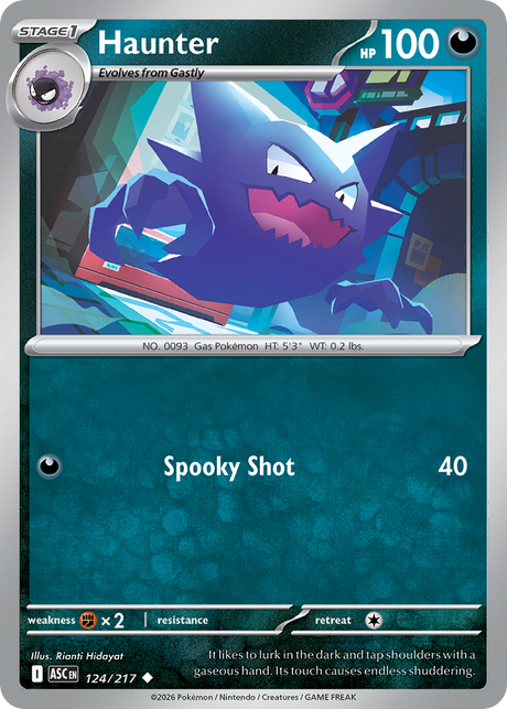 Haunter (124/217) - Ascended Heroes (ASC)