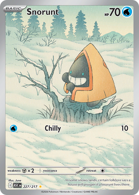 Snorunt (227/217) - [Illustration Rare] Ascended Heroes (ASC)