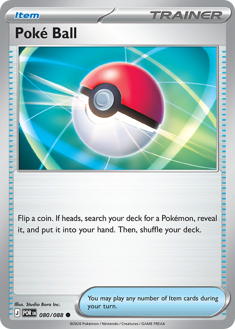 Poke Ball (80/88) - Perfect Order (POR)