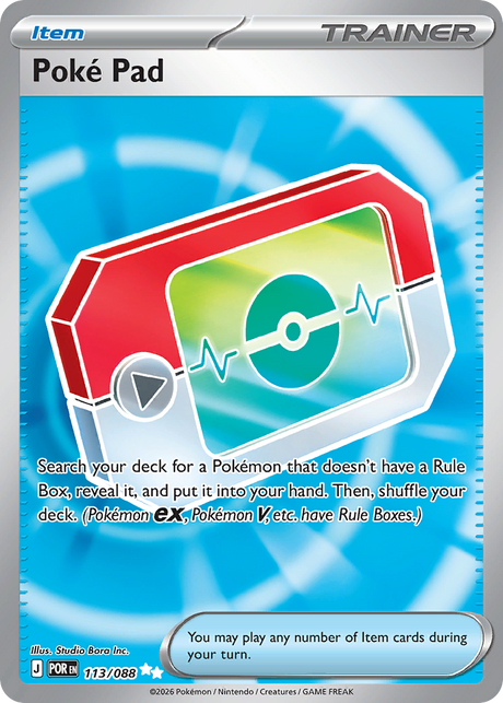 Poke Pad (113/88) - [Full Art] Perfect Order (POR)