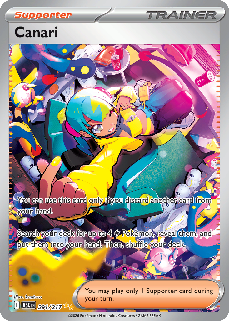 Canari (291/217) - [Special Illustration Rare] Ascended Heroes (ASC)