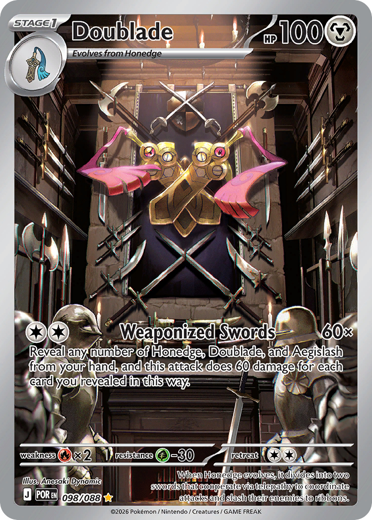 Doublade (98/88) - [Illustration Rare] Perfect Order (POR)