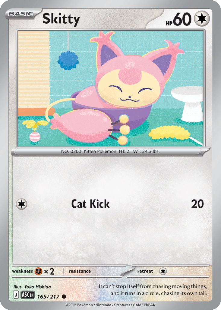 Skitty (165/217) - Ascended Heroes (ASC)