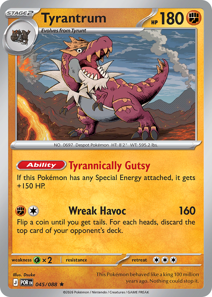 Tyrantrum (45/88) - Perfect Order (POR)