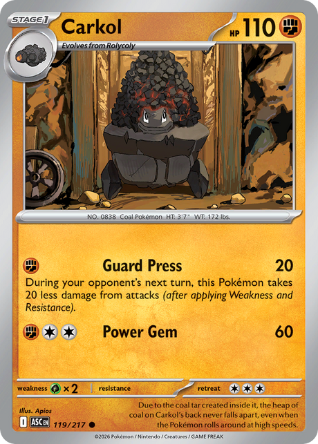 Carkol (119/217) - Ascended Heroes (ASC)
