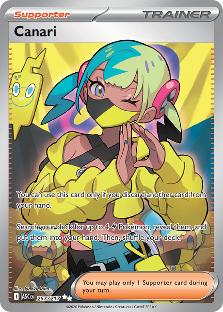 Canari (257/217) - [Full Art] Ascended Heroes (ASC)