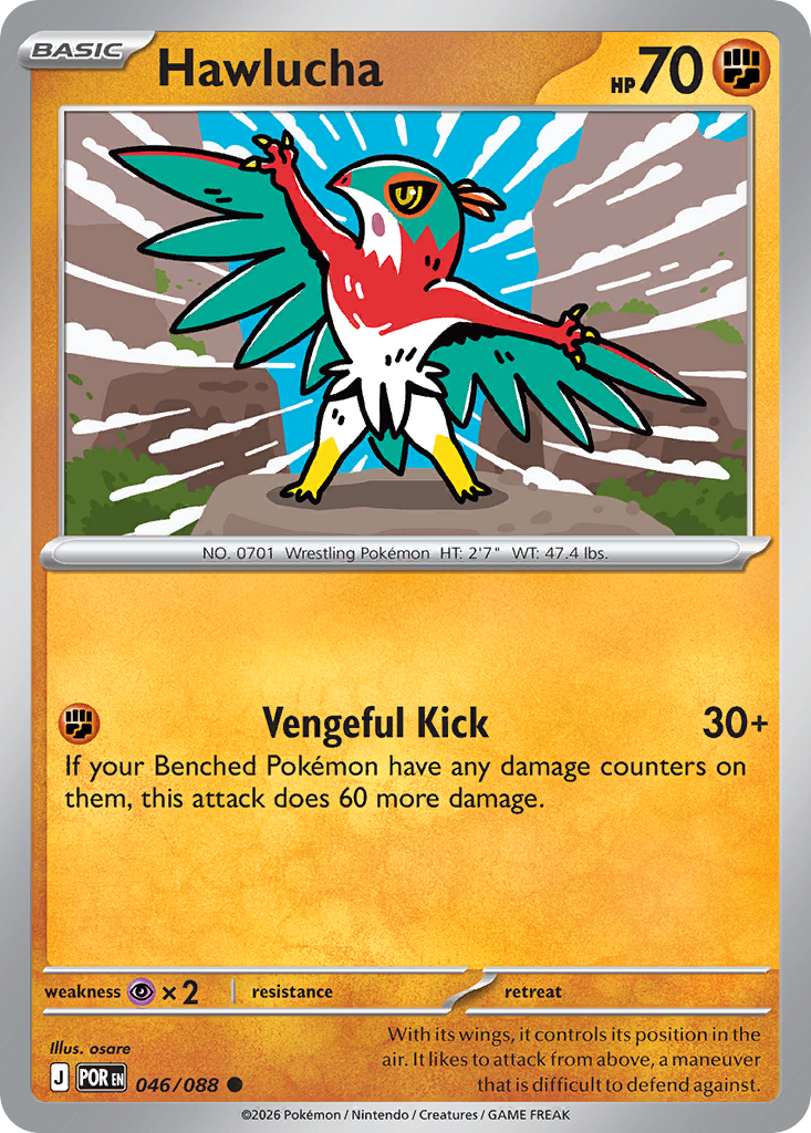 Hawlucha (46/88) - Perfect Order (POR)