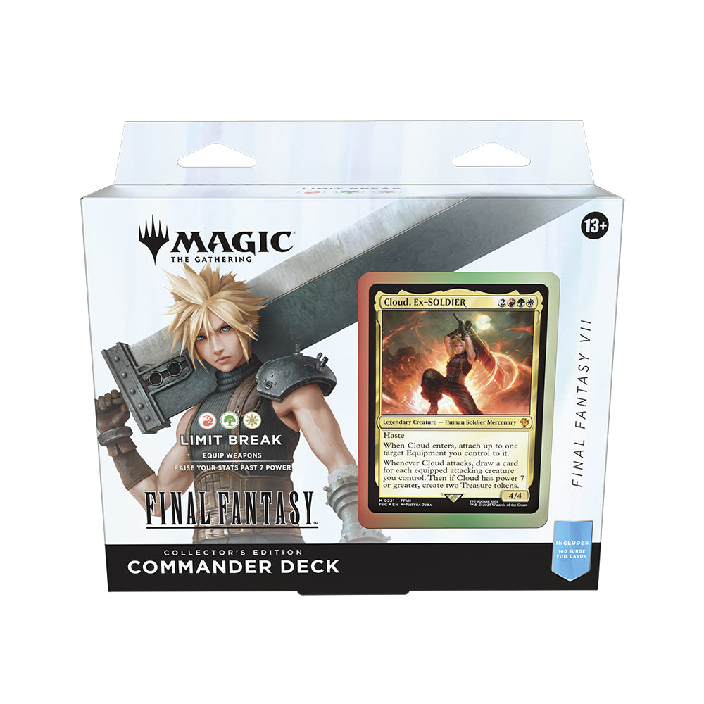 FINAL FANTASY Commander Deck: Collector's Edition FINAL FANTASY VII Limit Break - Commander: FINAL FANTASY (FIC)