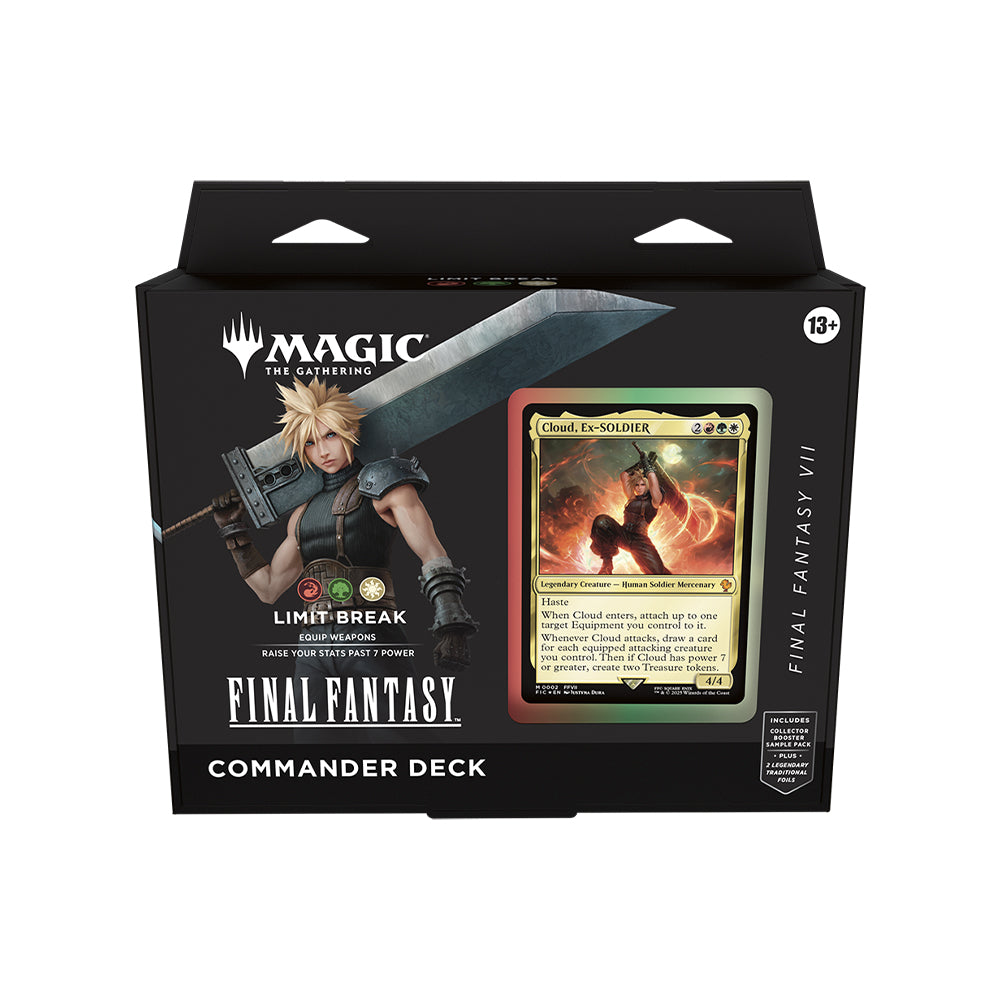 FINAL FANTASY Commander Deck FINAL FANTASY VII Limit Break - Commander: FINAL FANTASY (FIC)