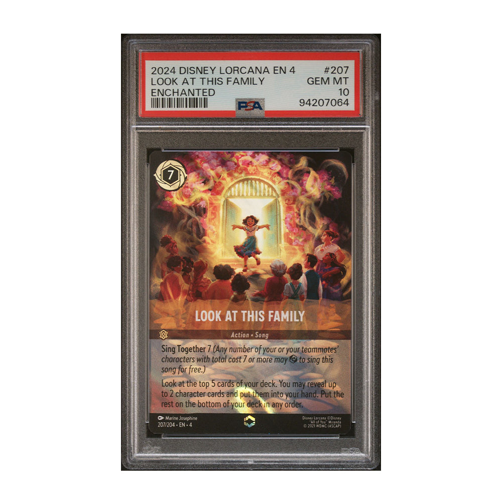 Look at This Family - [Foil, Enchanted, Graded PSA 10] Ursula's Return (4)