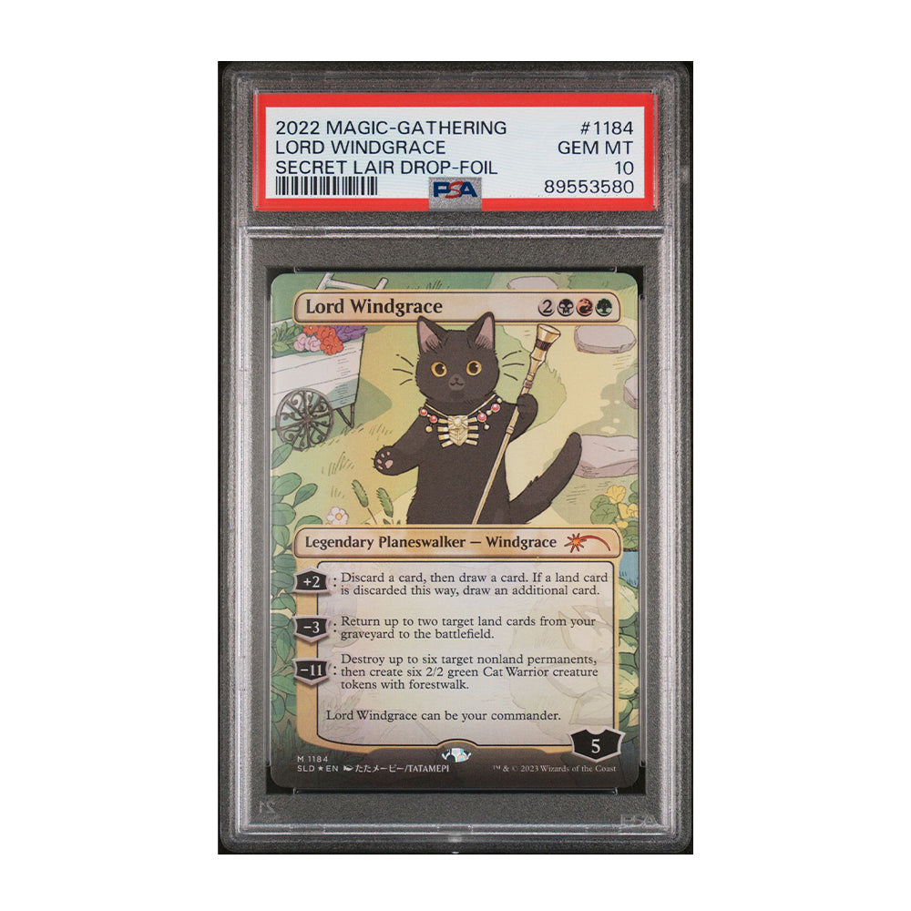 psa 10 mtg cards Power 9 Set Mint / near mint condition trading card Lord Windgrace [Foil, Graded PSA