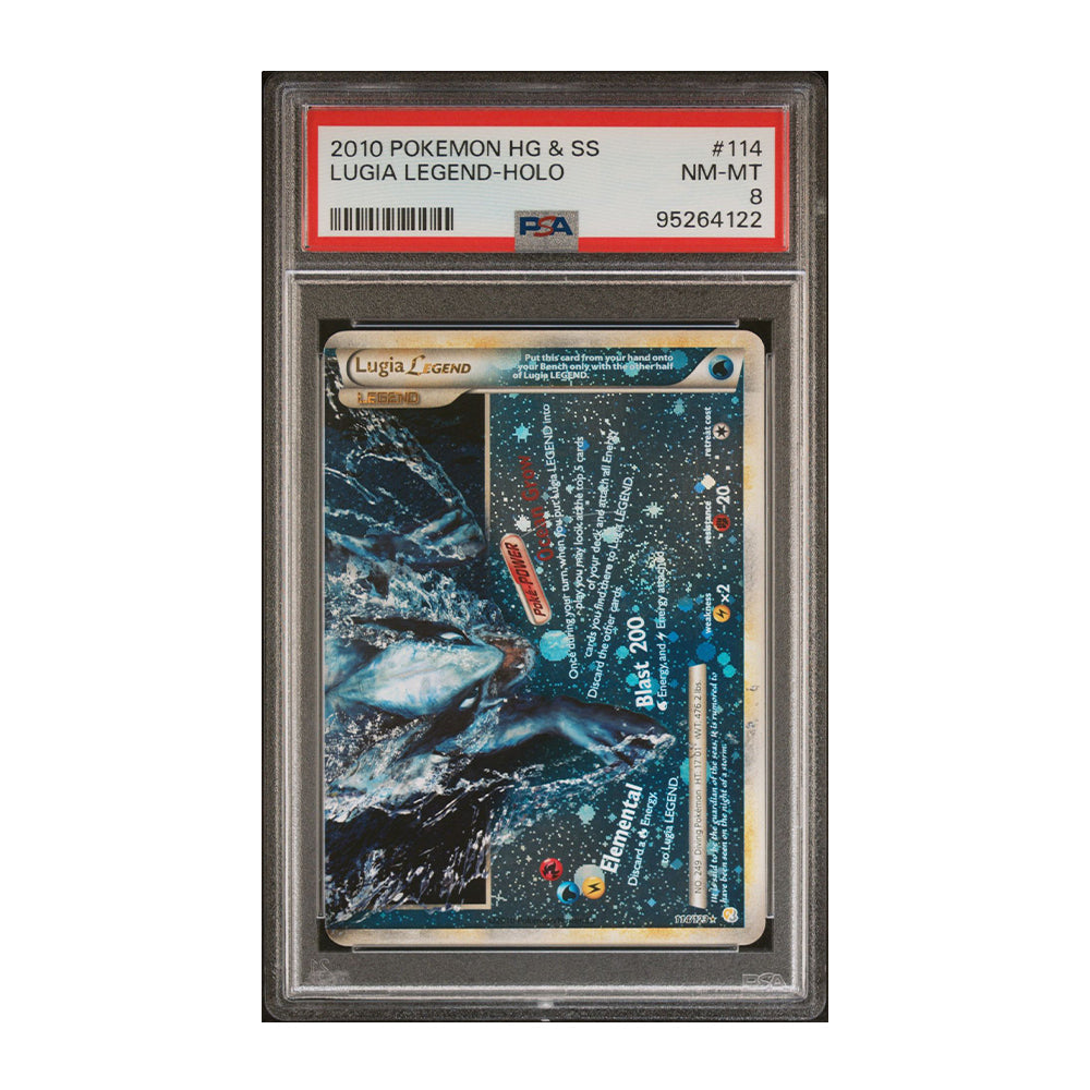 Lugia Legend (Bottom) [Holo, Graded PSA 8] - HeartGold SoulSilver (HS)
