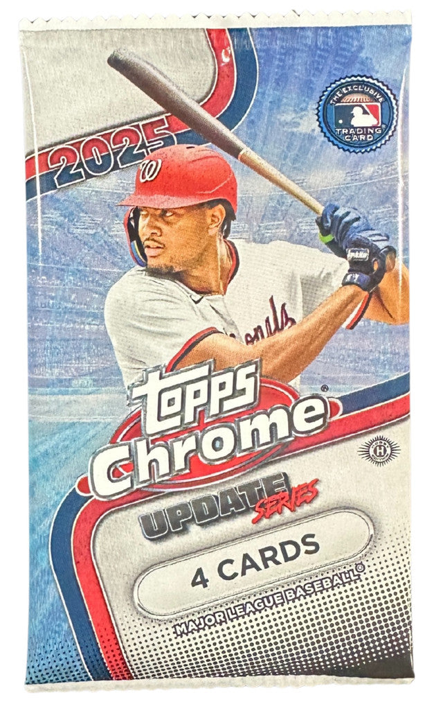 2025 Topps Chrome Update Baseball Hobby Pack