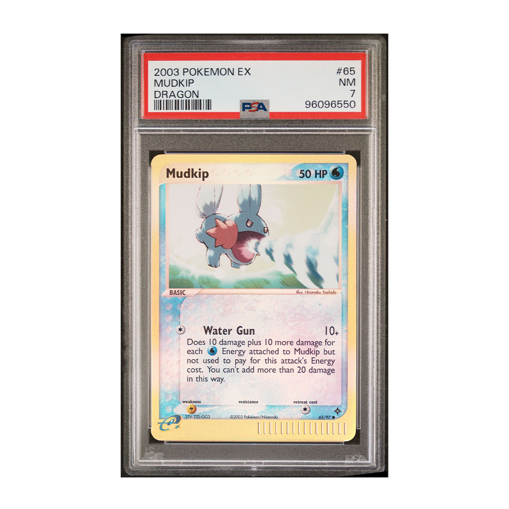 Mudkip - [Graded PSA 7] Dragon (DR)