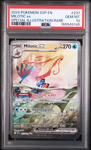 Milotic Ex Special Illustration Rare #237 - [Graded PSA 10] Surging Sparks