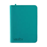 Vault X 9-Pocket Exo-Tec Zip Binder (SV5) - Teal