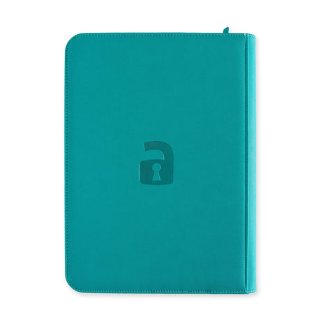 Vault X 9-Pocket Exo-Tec Zip Binder (SV5) - Teal