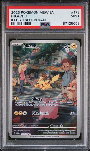 Pikachu 173 - [Graded PSA 9] SV: Scarlet & Violet 151 (MEW)