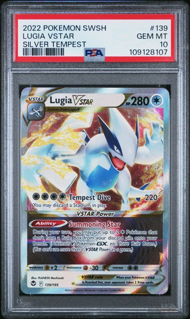 Lugia VSTAR #139 - [Graded PSA 10] SWSH12: Silver Tempest (SWSH12)