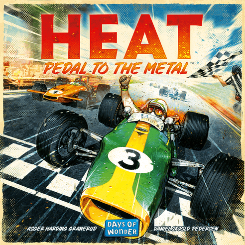 Heat Pedal to the Metal Board Game