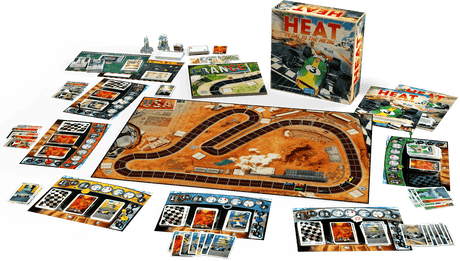 Heat Pedal to the Metal Board Game
