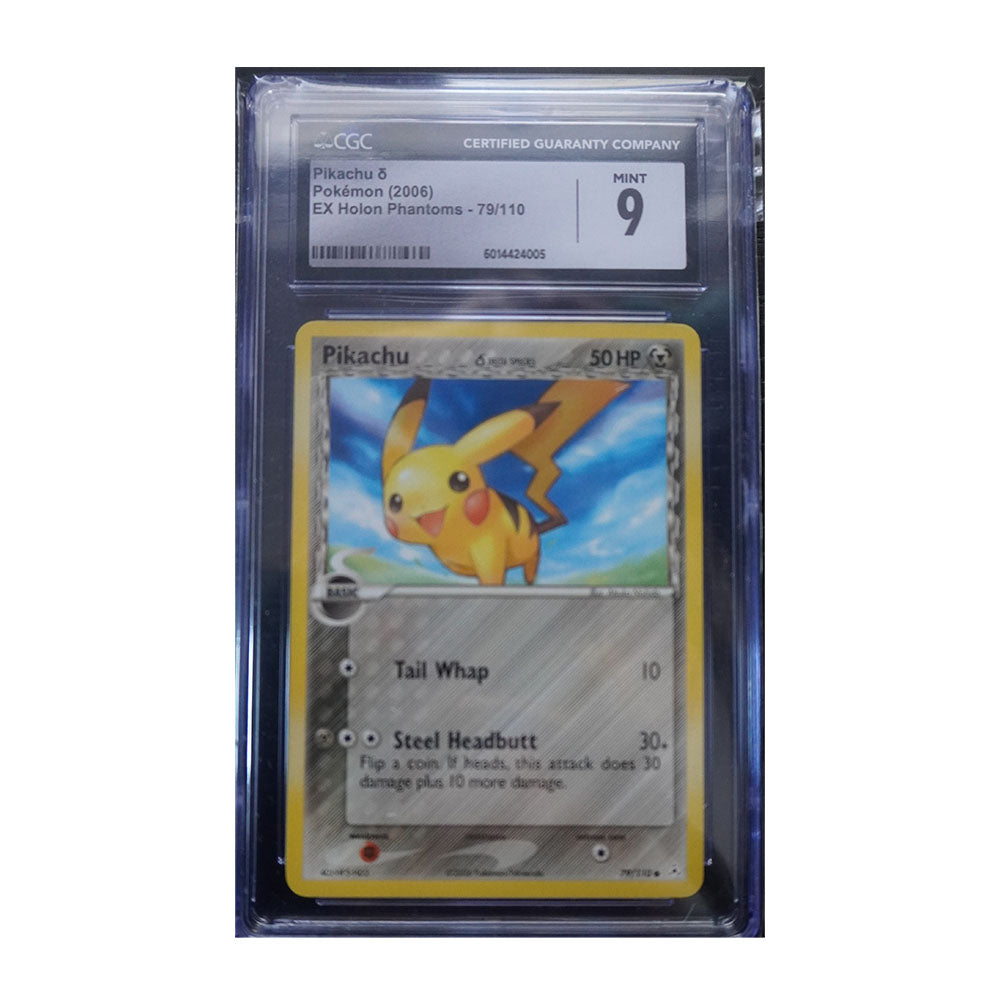 Pikachu (Delta Species) - [Graded PSA 9] Holon Phantoms (HP)