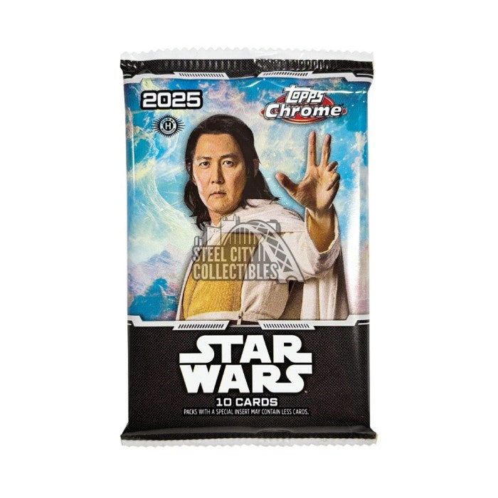 2025 Topps Chrome Star Wars Hobby Pack