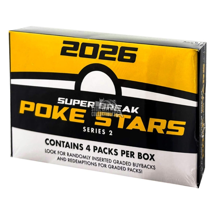 2026 Super Break Poke Stars Hobby Box  - Series 2
