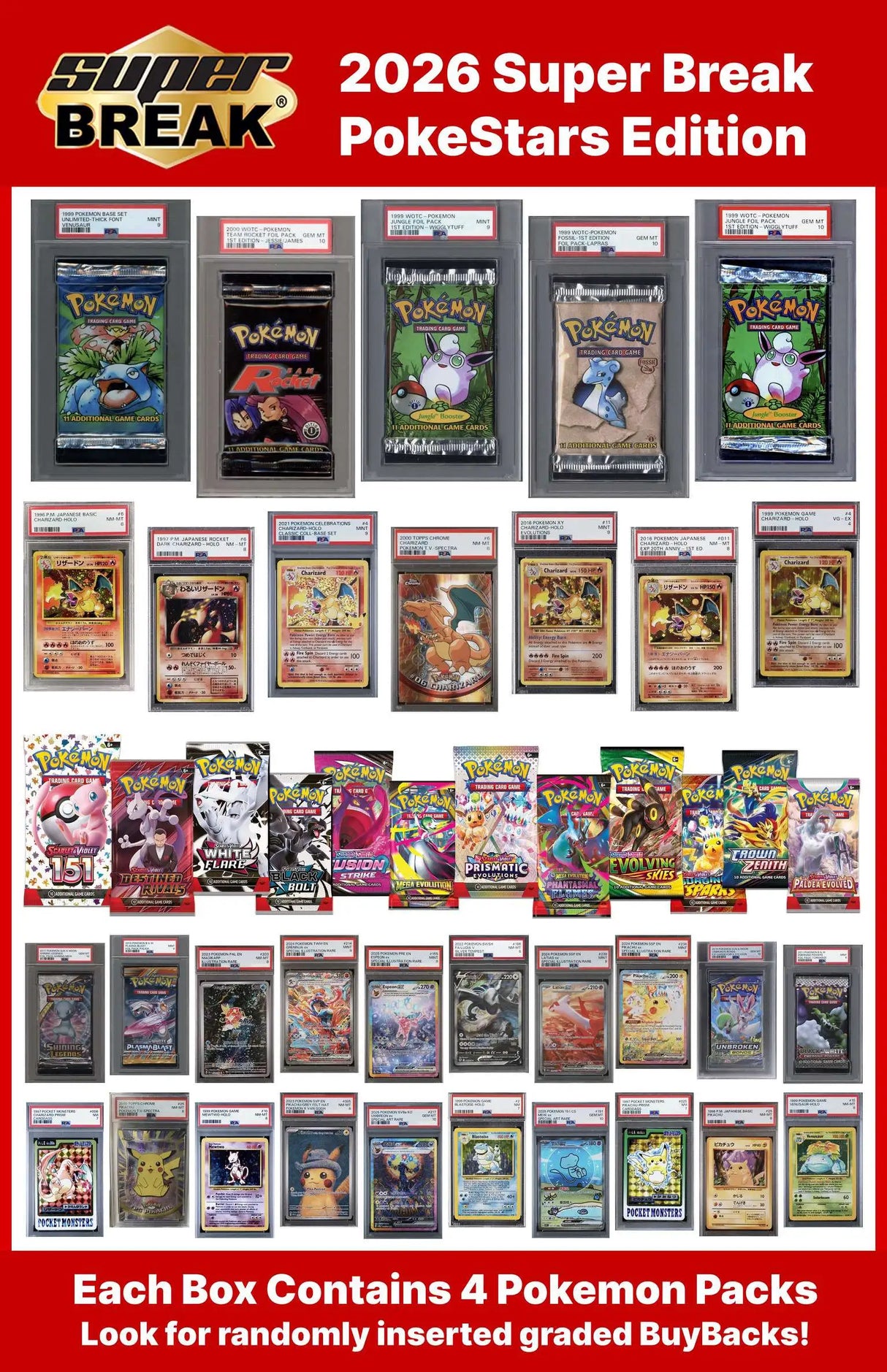 2026 Super Break Poke Stars Hobby Box