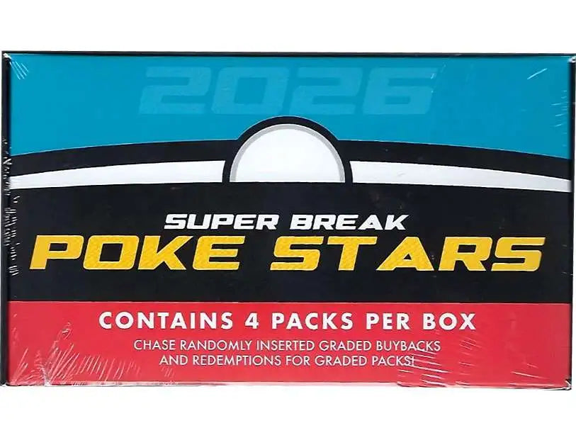 2026 Super Break Poke Stars Hobby Box