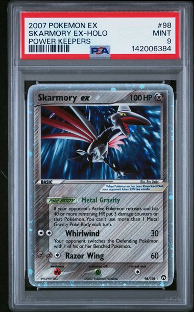 Skarmory ex #98 - [Graded PSA 9] Power Keepers (PK)