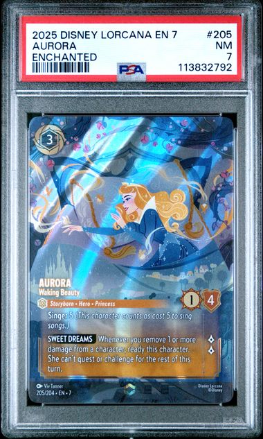 Aurora Waking Beauty (Enchanted) - [Graded PSA 7] Archazia's Island (7)
