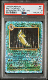 Metapod #54 - [Reverse Holo, Graded PSA 9] Legendary Collection