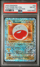 Electrode #22 - [Reverse Holo, Graded PSA 8] Legendary Collection