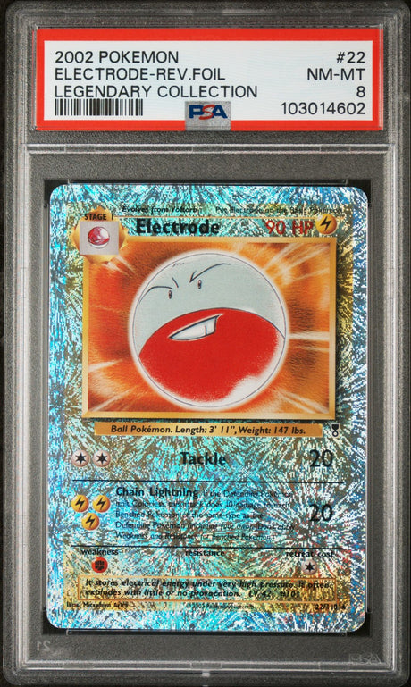 Electrode #22 - [Reverse Holo, Graded PSA 8] Legendary Collection