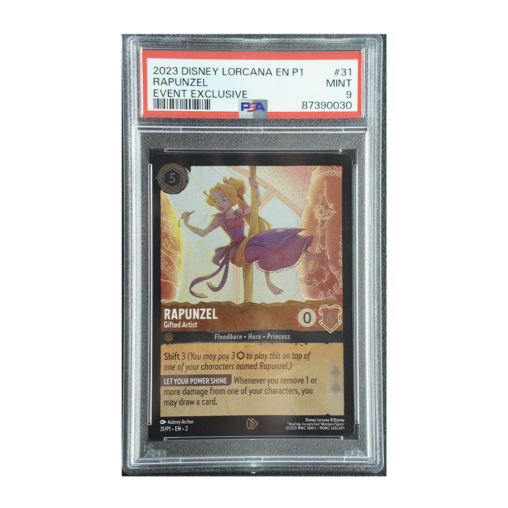 Rapunzel - Gifted Artist - [Foil, Convention, Graded PSA 9] Promo (P1)