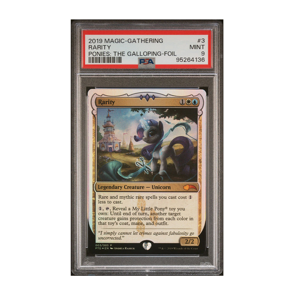 Rarity - [Foil, Graded PSA 9] Ponies: The Galloping (PTG 