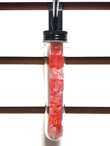 Old School Dice: D6 8-Piece Dice Set - Vorpal - Red & Ivory w/ Gold