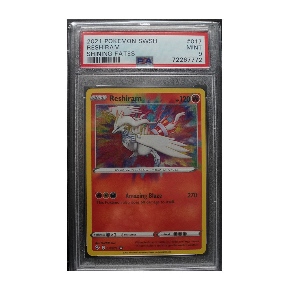 Reshiram - [Holo, Graded PSA 9] Shining Fates (SHF)