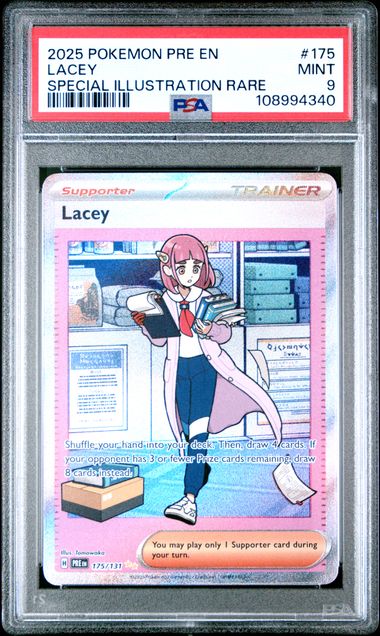 Lacey #175 - [Graded PSA 9] SV: Prismatic Evolutions (PRE)