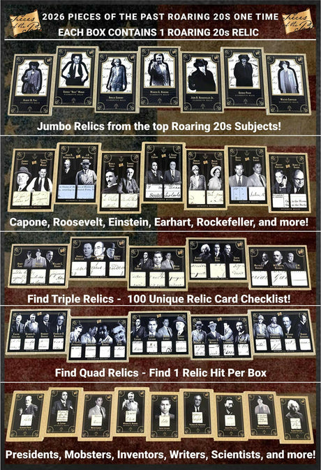 2025 Pieces of the Past - The Roaring 20's One Time Edition